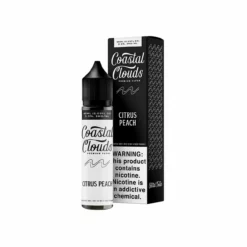 Coastal Clouds Citrus Peach – 60ml Vape Juice Smooth Clouds