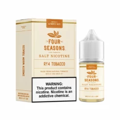 Four Seasons Salts RY4 Tobacco – Smooth Nic Salt E-Liquid