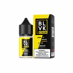 BLVK N’ Yellow Mango Passion Ice Nic Salt – Smooth Draw