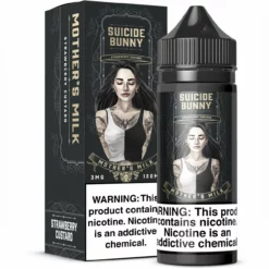 Suicide Bunny Strawberry Custard E-Liquid 120ML