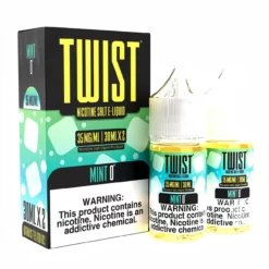 TWIST Mint 0° Nicotine Salt E-Liquid Twin Pack