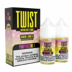TWIST Pink Punch No.1 Salt – Smooth Pink Lemonade Twin Pack