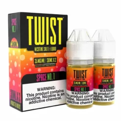 TWIST Space No.1 Pop & Rock Nic Salt 60mL Twin Pack