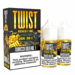 TWIST Tobacco Gold No.1 - Smooth Salt Nic Twin Pack