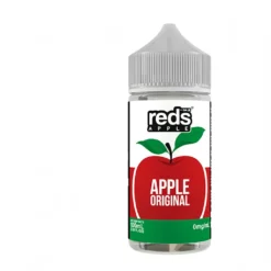 Reds Apple by 7Daze Original 100ml 70VG/30PG Apple E-Liquid