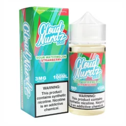 Cloud Nurdz Sour Watermelon Strawberry Iced TFN Freebase