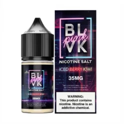 BLVK TFN Pink Salt Strawberry Kiwi Ice Pod-Friendly Nic Salt